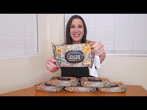 Dude Wipes Flushable Adult Wet Wipes Review - XL Size