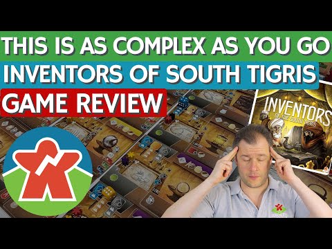 Inventors of the South Tigris - Board Game Review - This Is As Complex As You Go