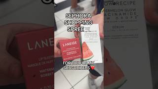 SEPHORA SHOPPING SPREE FOR MY SUBSCRIBERS 🛒