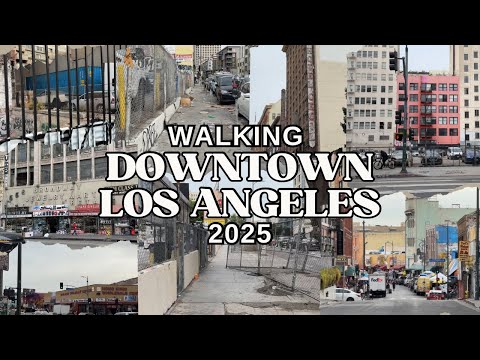 A Walk in Downtown LA | Cecil Hotel | Skid Row | 2025