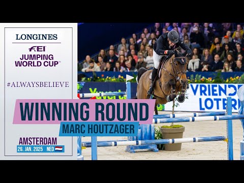 Marc Houtzager´s triumphant return to glory!🏆 | Longines FEI Jumping World Cup™ Amsterdam