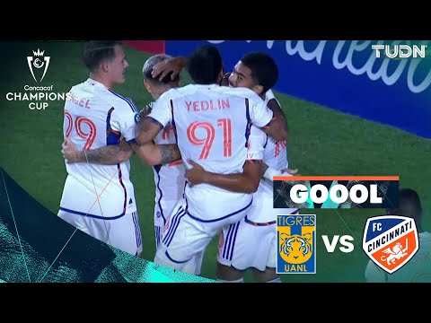 ¡SORPRESA! Ferreira marca en el Volcán | Tigres 0-1 Cincinnati | CONCACAF Champions Cup 2025 TUDN