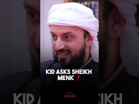 Ramadan & Food KID asks Sheikh Menk Funny response #inspiration #motivation