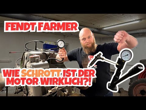 Kompressionsmessung am Fendt Farmer - sind noch alle Zylinder da?