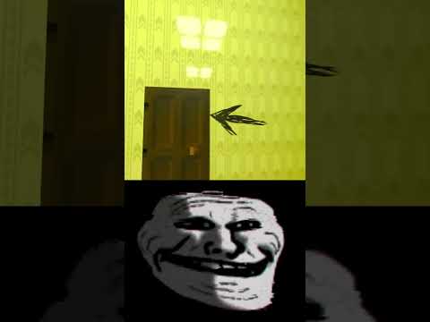 Minecraft Backrooms Troll Face Meme #shorts