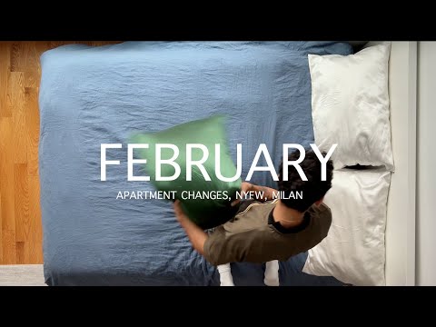 MANICALLY CHANGING MY APARTMENT FURNITURE AND GOING TO MILAN (FEBRUARY VLOG)