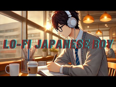 Study with me  📚 lofi japanese boy