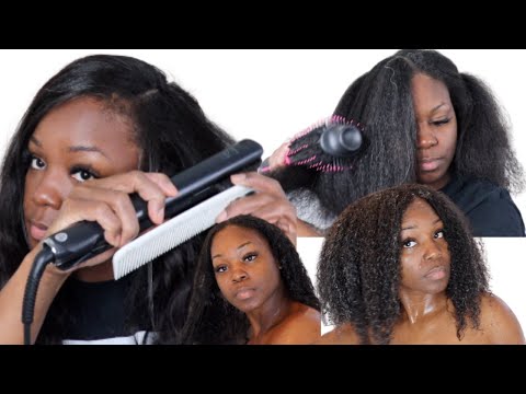 Heat Training Routine For Healthy Hair & Growth!