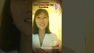 Dr Xiang Jun IG Livestream Facial Guasha Bojin Tips for Frownlines