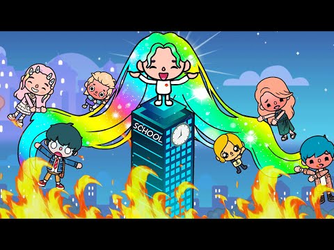 I Have The Longest Hair In School | Toca Life Story | Toca Boca