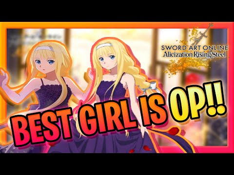 [SAO ARS] BEST WAIFU ALICE IS BROKEN!! - Sword Art Online Alicization Rising Steel