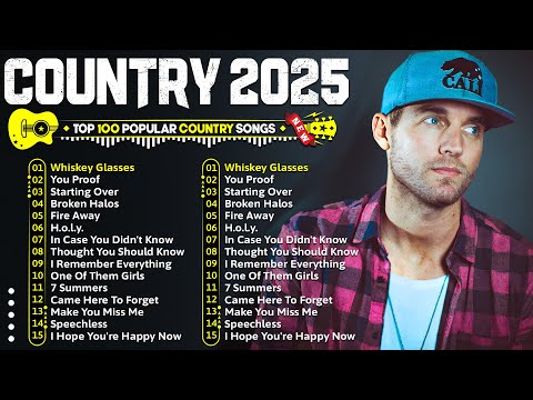 NEW Country Music 2025 - Brett Young, Kane Brown, Luke Combs, Morgan Wallen, Chris Stapleton,