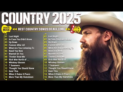 Country Music Playlist 2025 - Chris Stapleton, Morgan Wallen, Luke Combs, Kane Brown, Tim McGraw