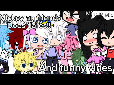 Mickey and friends does dares part 2 Also funny vibes