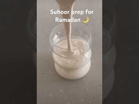 Suhoor prep for Ramadan 🌙 (part 2) #islamicshort #suhoor #suhoorideas #suhoorrecipes #ramadan