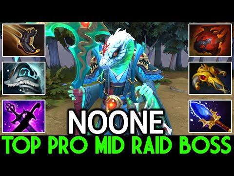 NOONE [Necrophos] Top Pro Mid Raid Boss Absolutely Crazy Plays Dota 2