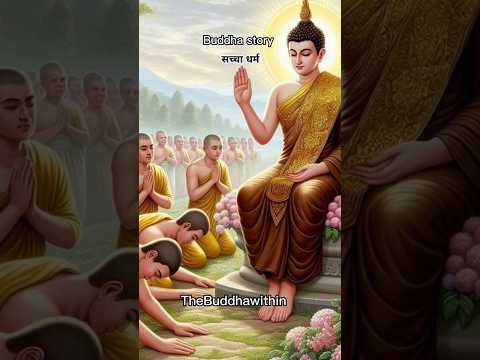 सच्चा धर्म है भूखे को भोजन कराना 🍛 | Buddha's story #motivation #गौतमबुद्ध #shorts