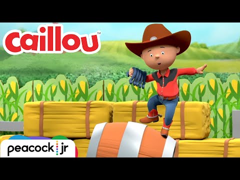 Caillou's Horseshoe Juggling DISASTER! 🤯 | CAILLOU