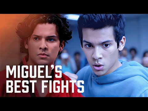 Miguel's Best Fights Compilation | Cobra Kai (Xolo Maridueña)