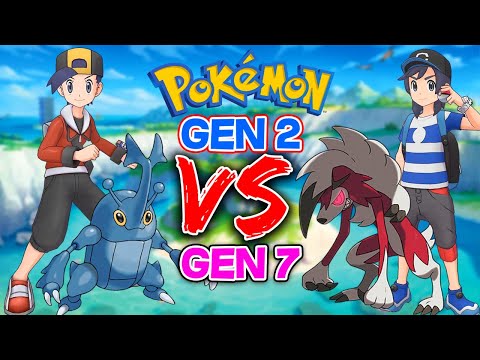 We Catch Generation 2 or 7 Pokemon... Then We FIGHT!