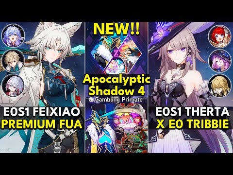 NEW Apocalyptic Shadow Floor 4 3 Stars | E0S1 Feixiao & E0S1 The Herta | Honkai: Star Rail 3.1