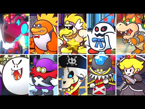 Paper Mario: The Thousand-Year Door - All Bosses (No Damage)