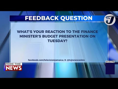 Feedback Question #tvjnews #tvjprimetimenews