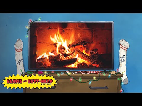 A Beavis and Butt-Head Yule Log 🔥