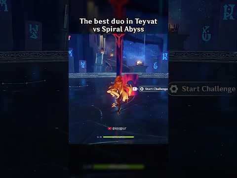 THE BEST DUO IN TEYVAT VS SPIRAL ABYSS