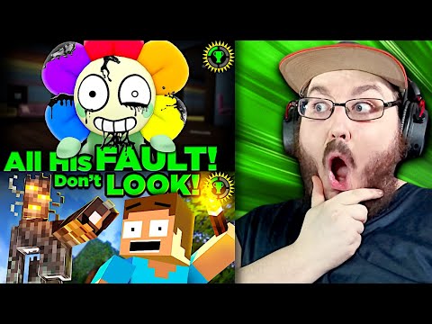 Game Theory: The LORE of Dandy's World Explained & Minecraft The Creaking Trees LORE... REACTION!!!