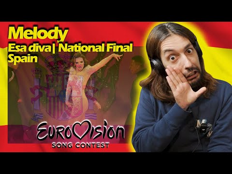 Melody - Esa Diva | 🇪🇸 Spain | National Final Performance | #Eurovision2025 REACTION