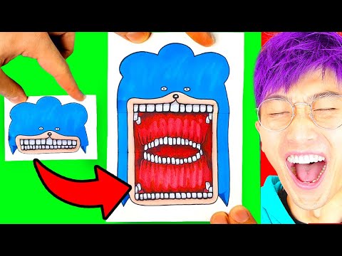 CRAZIEST SHIN SONIC ART VIDEOS EVER!? (LANKYBOX REACTION!)