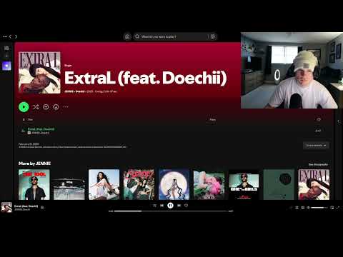 Ethan reacts to "ExtraL (feat. Doechii)" by JENNIE!