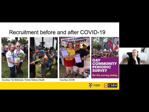 Professor Martin Holt – The impact of COVID-19 on behavioural surveillance of gay and bisexual men