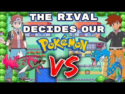 The Rival battle Decides our Pokemon... Then We FIGHT!