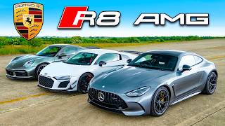 New AMG GT 63 v R8 GT v 911 Turbo: DRAG RACE