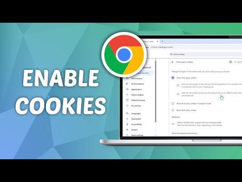 How to Enable Cookies in Google Chrome! (2025)