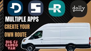 Multiple apps allowed me to route myself | cargo van business