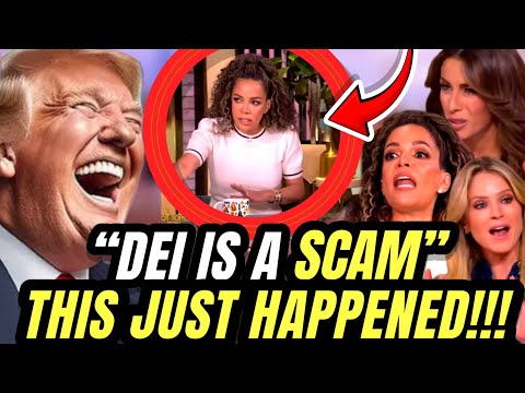 🚨MASSIVE FIGHT BREAKS OUT On The View After Hosts Calls DEI a SCAM