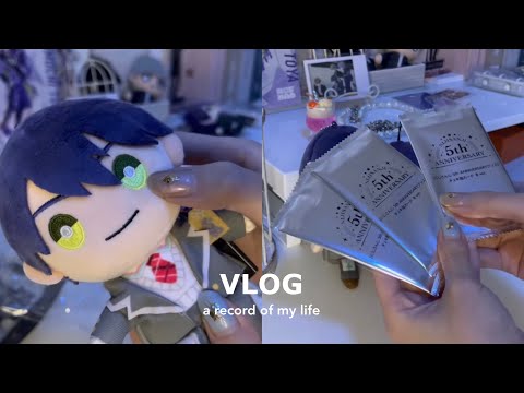 推しと同棲出来ると聞いて┊オタクの日常VLOG┊にじさんじグッズ開封