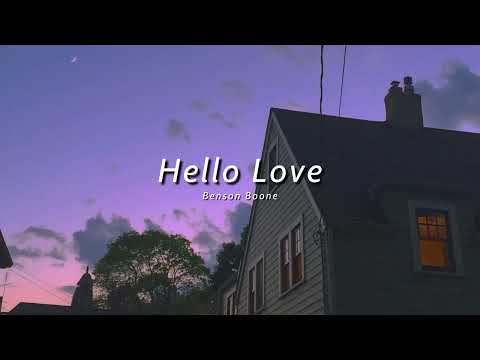 Vietsub | Hello Love - Benson Boone | Lyrics Video