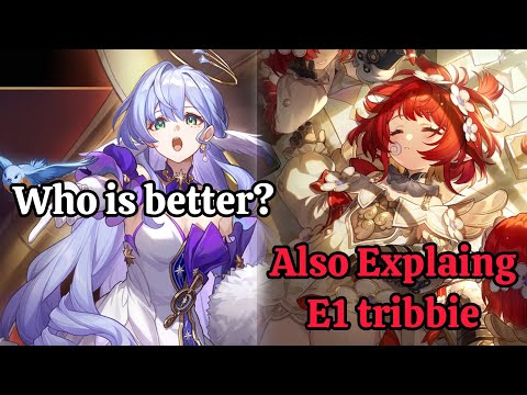 Who Is Better Robin Or Tribbie, Also Explaining How E1 Tribbie Works / Honkai Star Rail