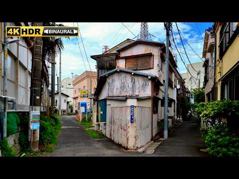 A glimpse of Tokyo's past at Kanegafuchi | Walking in Japan | 4K/HDR with Google Maps and subtitles