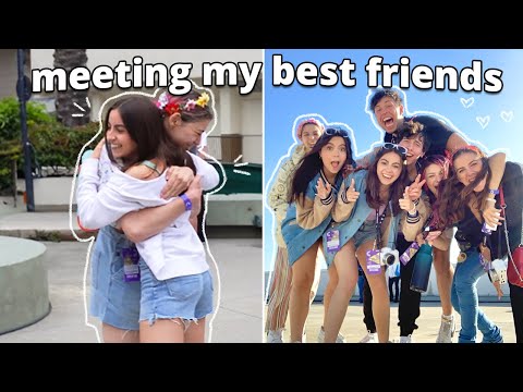 MEETING MY ONLINE BEST FRIENDS!