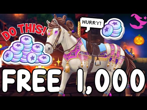 *NEW* FREE 1,000 STAR COINS CODE!! STAR STABLE GIVEAWAY!!