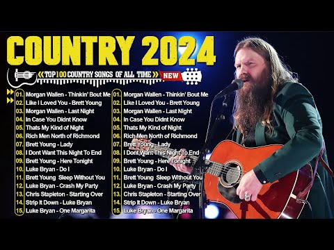 Country Music Playlist 2024 ~ Luke Bryan, Luke Combs, Chris Stapleton, Kane Brown, Morgan Wallen