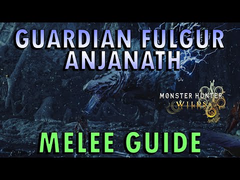 Monster Hunter Wilds Guardian Fulgur Anjanath Guide | Melee POV (With Commentary)