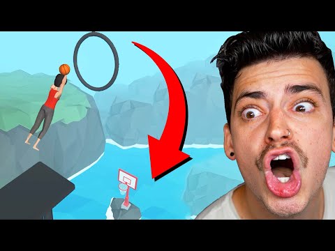 DUNKING OFF THE TALLEST CLIFF! (Flip Dunk)