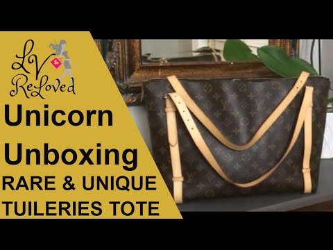 Unboxing Unicorn Therapy LV Tuilieries Tote - GORGEOUS Monogram Zip