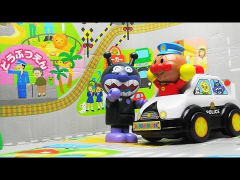 アンパンマン おもちゃ おしゃべりパトカー　パトロールに出発！　Anpanman